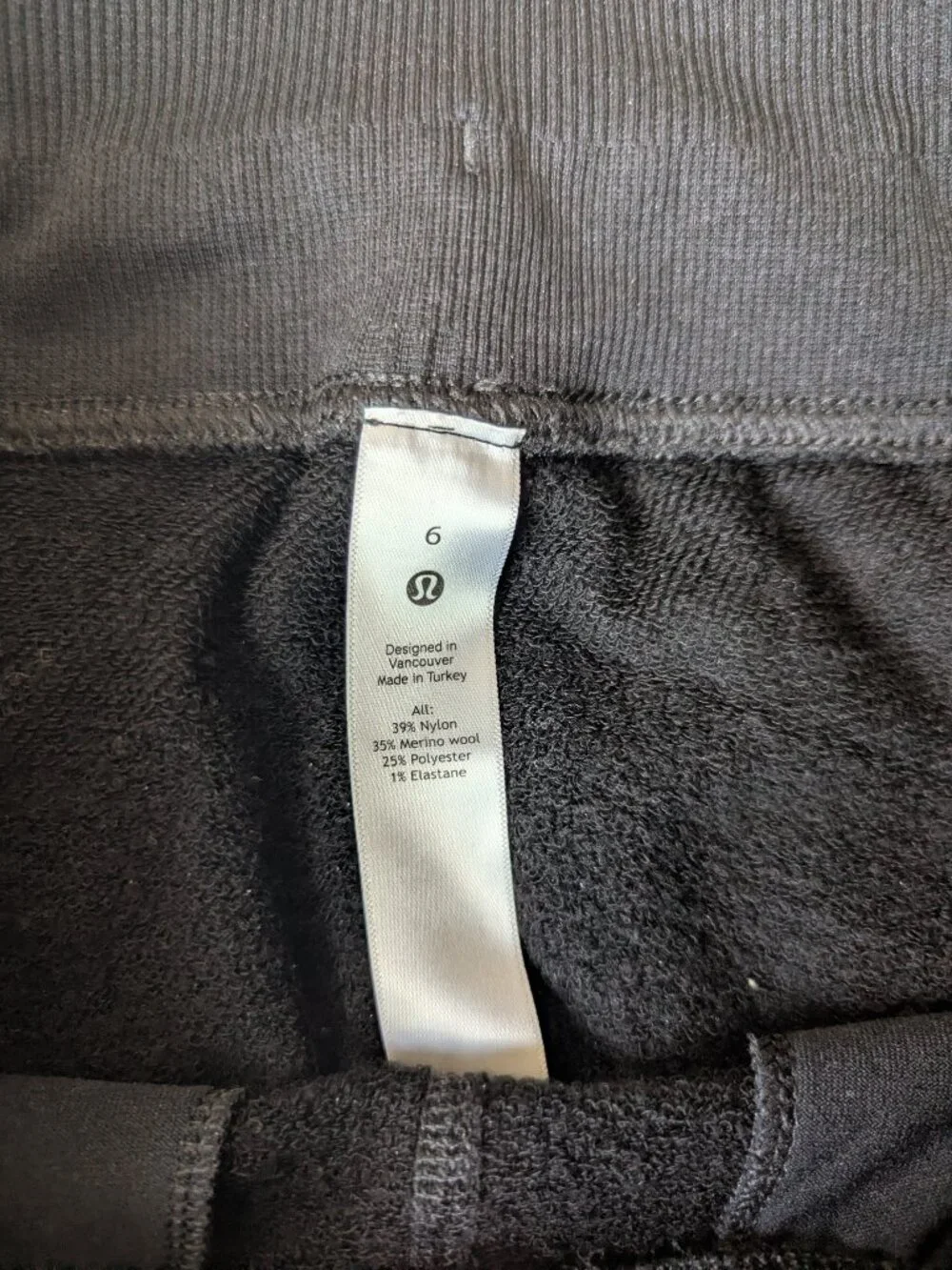 Lululemon Engineered Warmth Merino Wool Blend Joggers